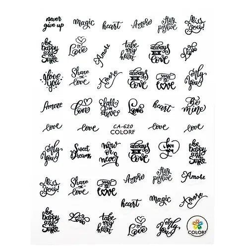 Sticker CA-620 Love