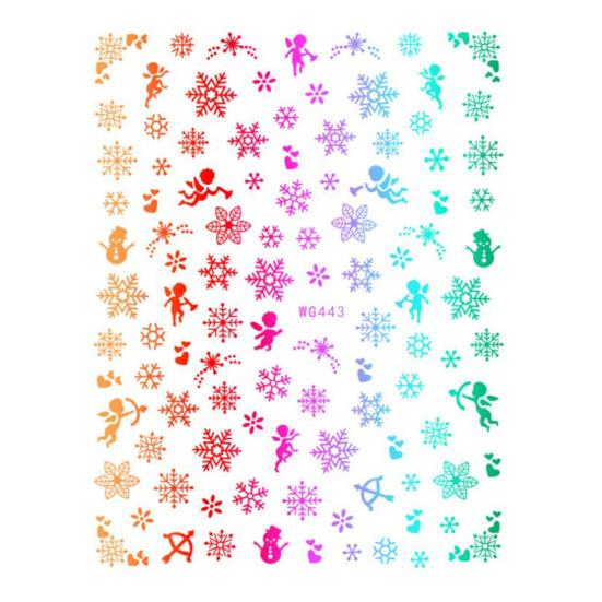 Sticker WG443 COLORES NAVIDAD