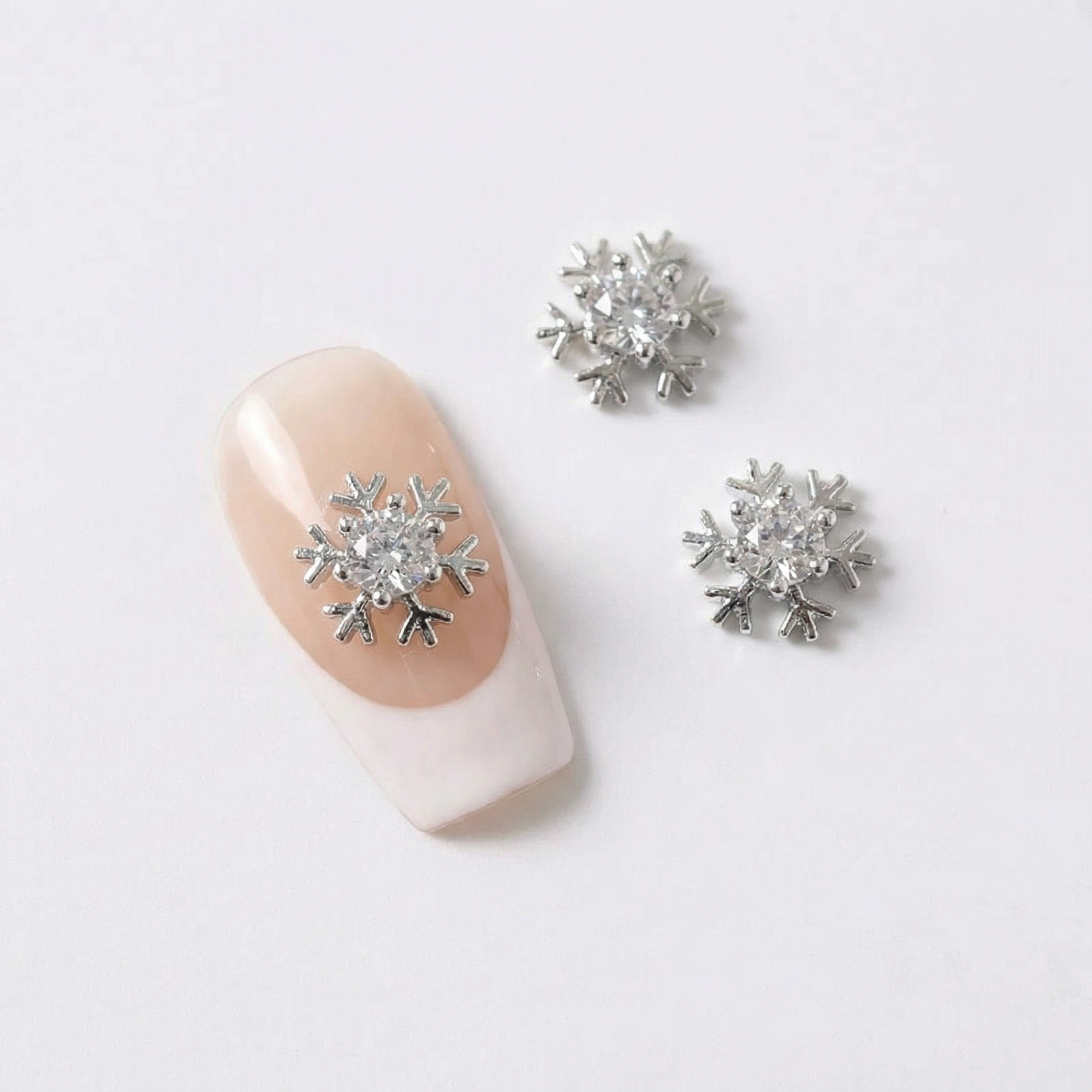 Dijes copito cristal navidad