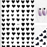 Sticker JO-967 Corazones