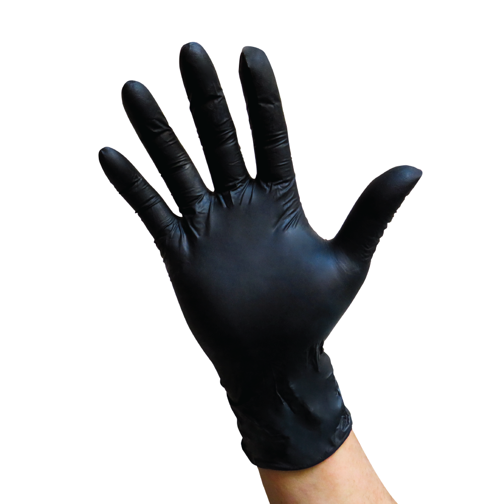 Guantes Nitrilo x100 Negro Clay