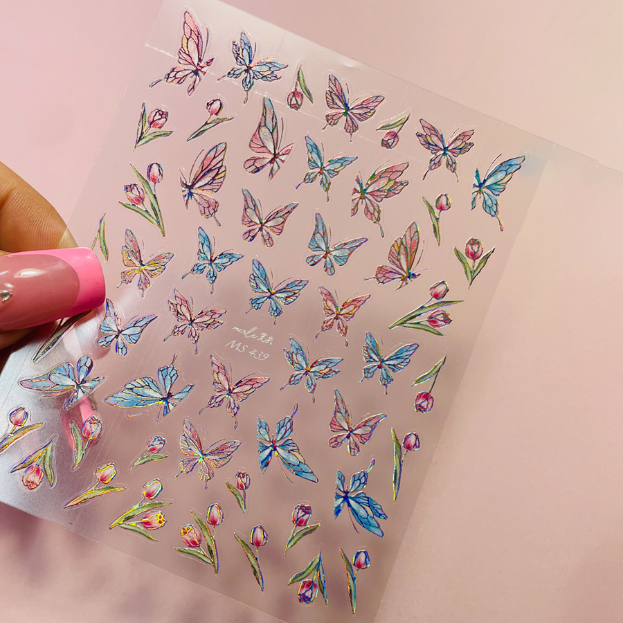 Sticker Quor MS-439 Mariposas 🦋