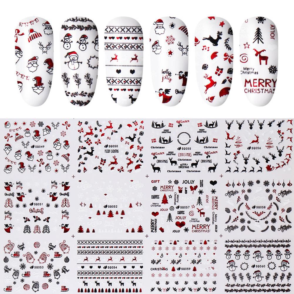 Hoja Stickers Navideños