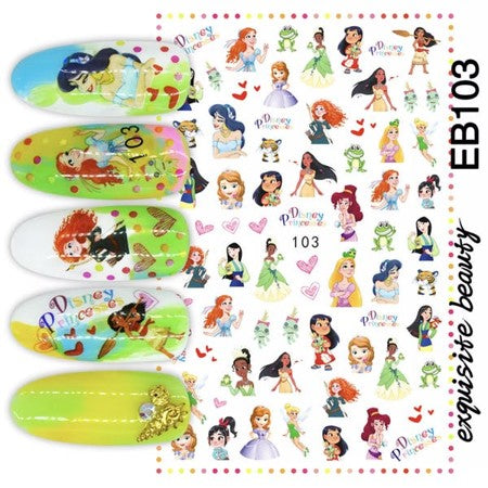 Sticker 103 Princesas