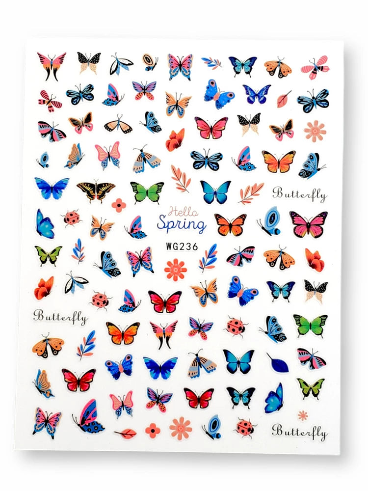 Sticker Mariposas WG236