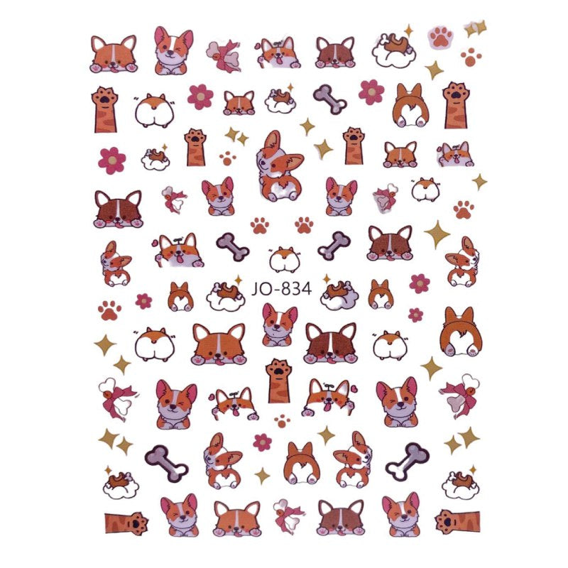 Sticker JO-834 Perritos