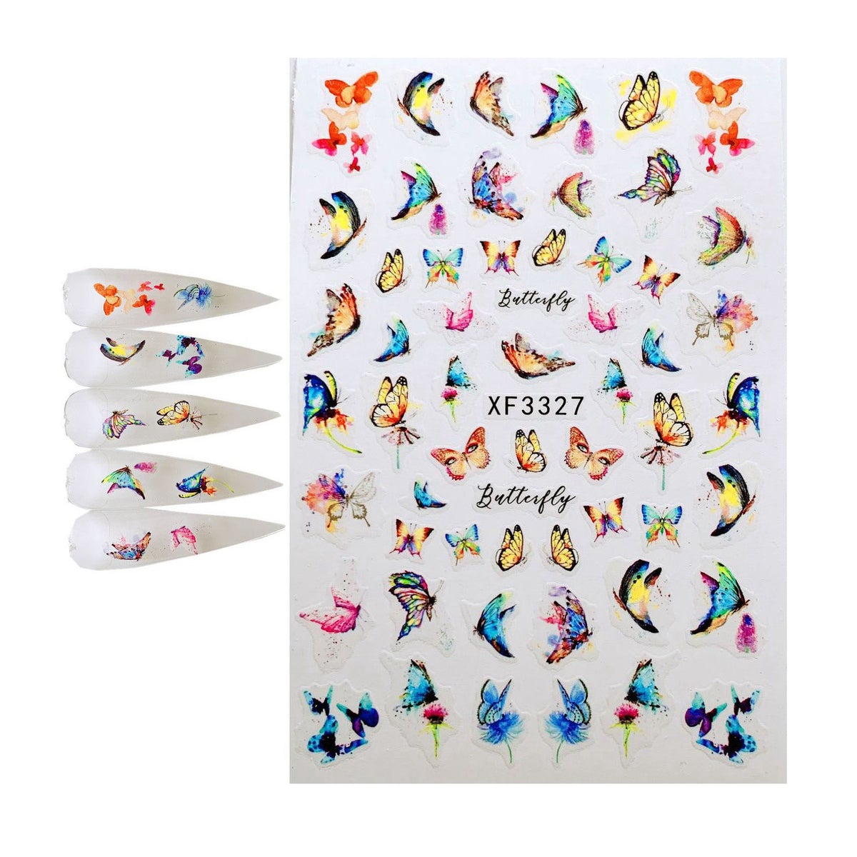 Sticker XF3327 Mariposas