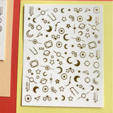 Sticker 436 Lunas y Estrellas