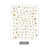 Sticker 438 Corazones y Estrellas