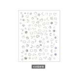 Sticker 438 Corazones y Estrellas