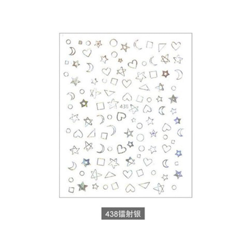 Sticker 438 Corazones y Estrellas