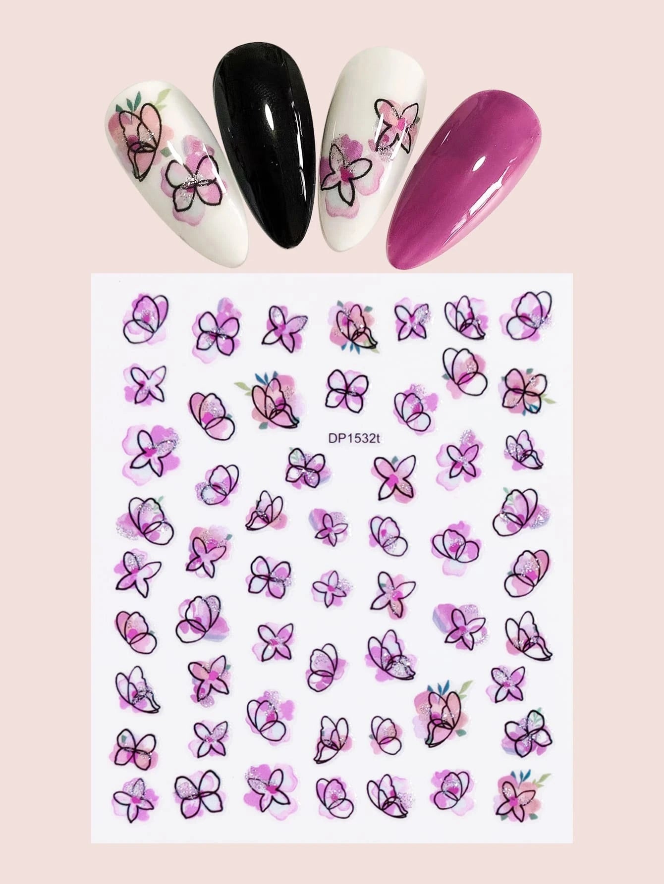 Sticker Mariposas DP1532t