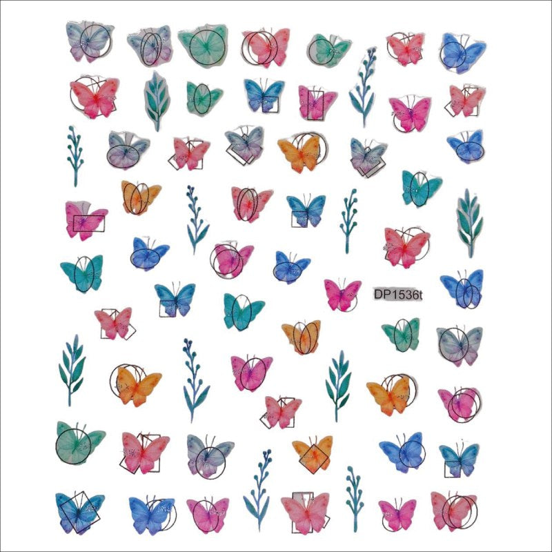Sticker Mariposas DP1536t