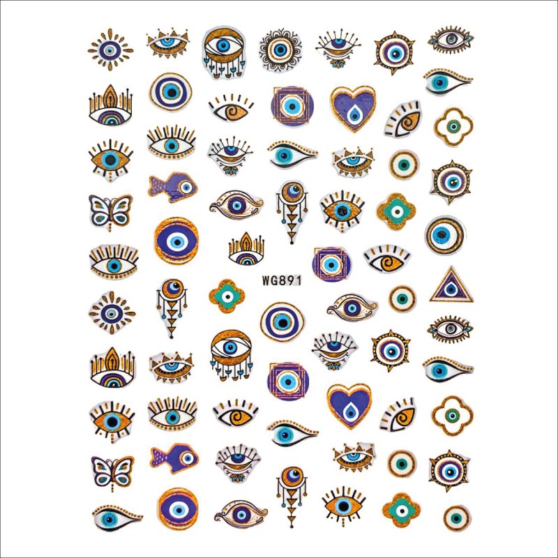 Sticker WG891 Ojo Turco