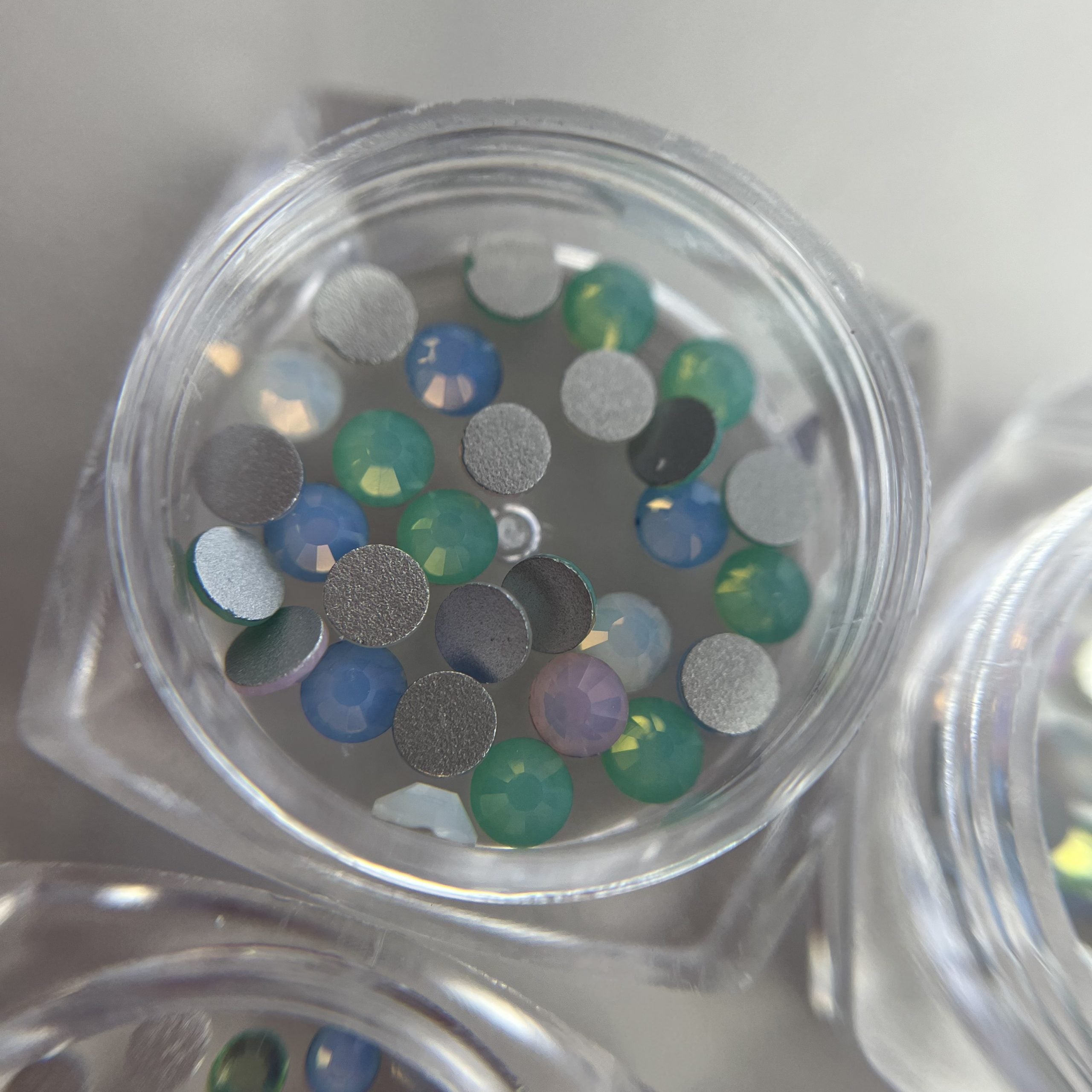 Paquete de cristales opal x 6uds