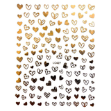 Sticker Corazones LC427