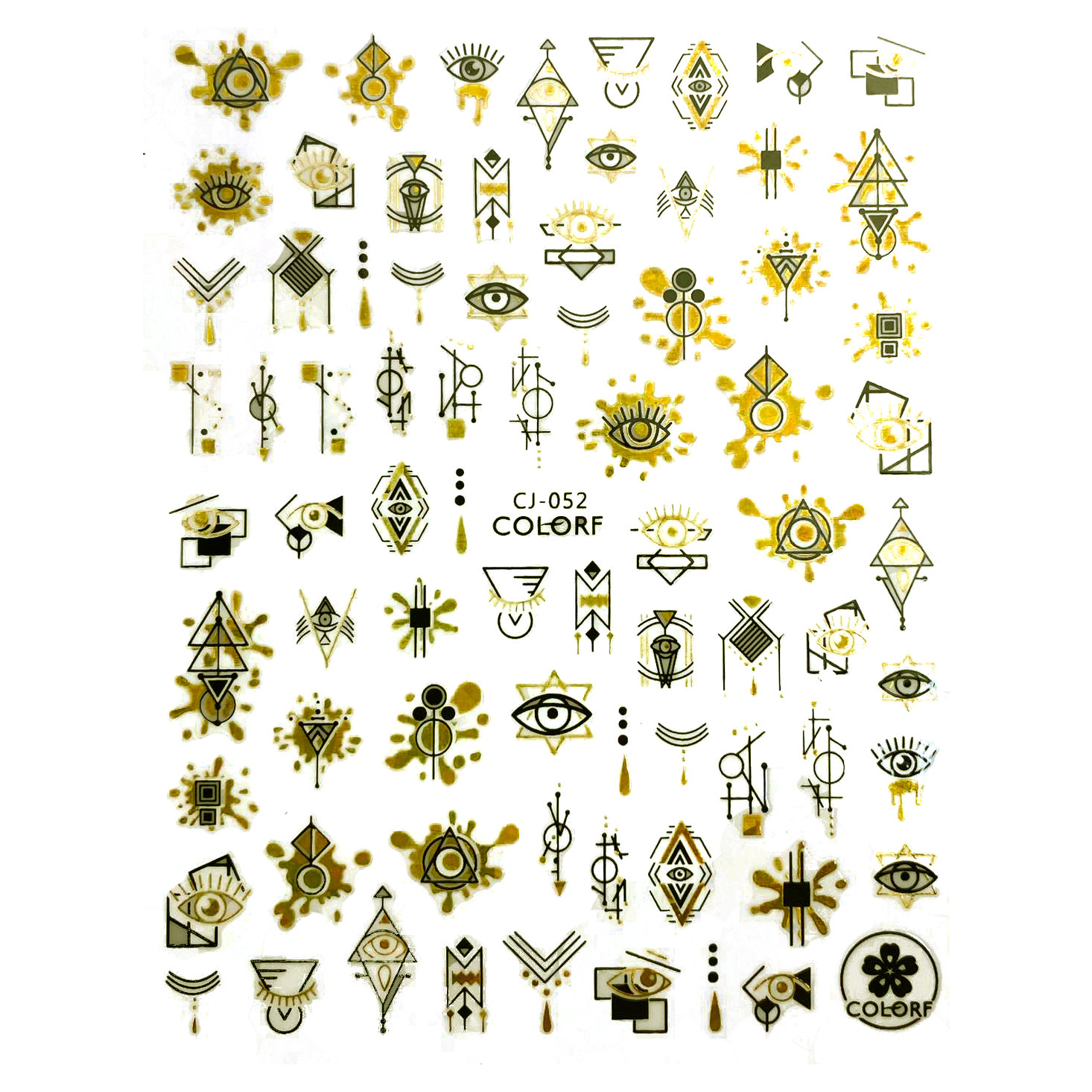 Stickers CJ-052 Ojos