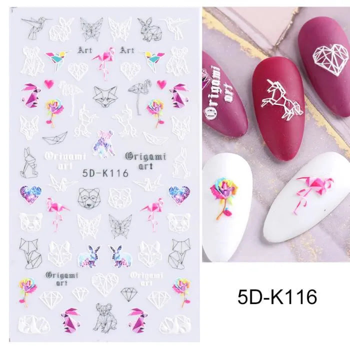 Sticker 5D- K116 Animales