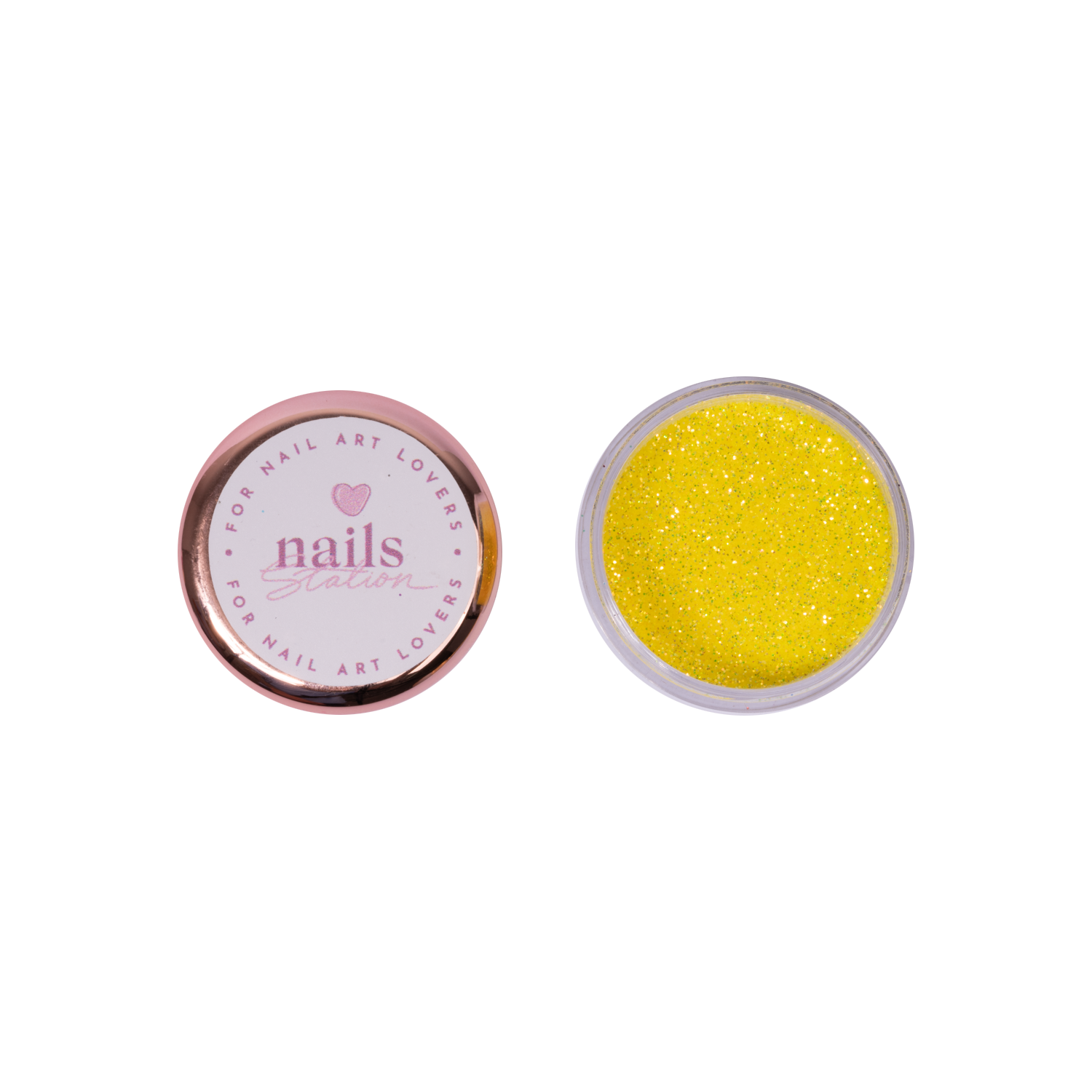 Tarro Glitter 10gr Amarillo