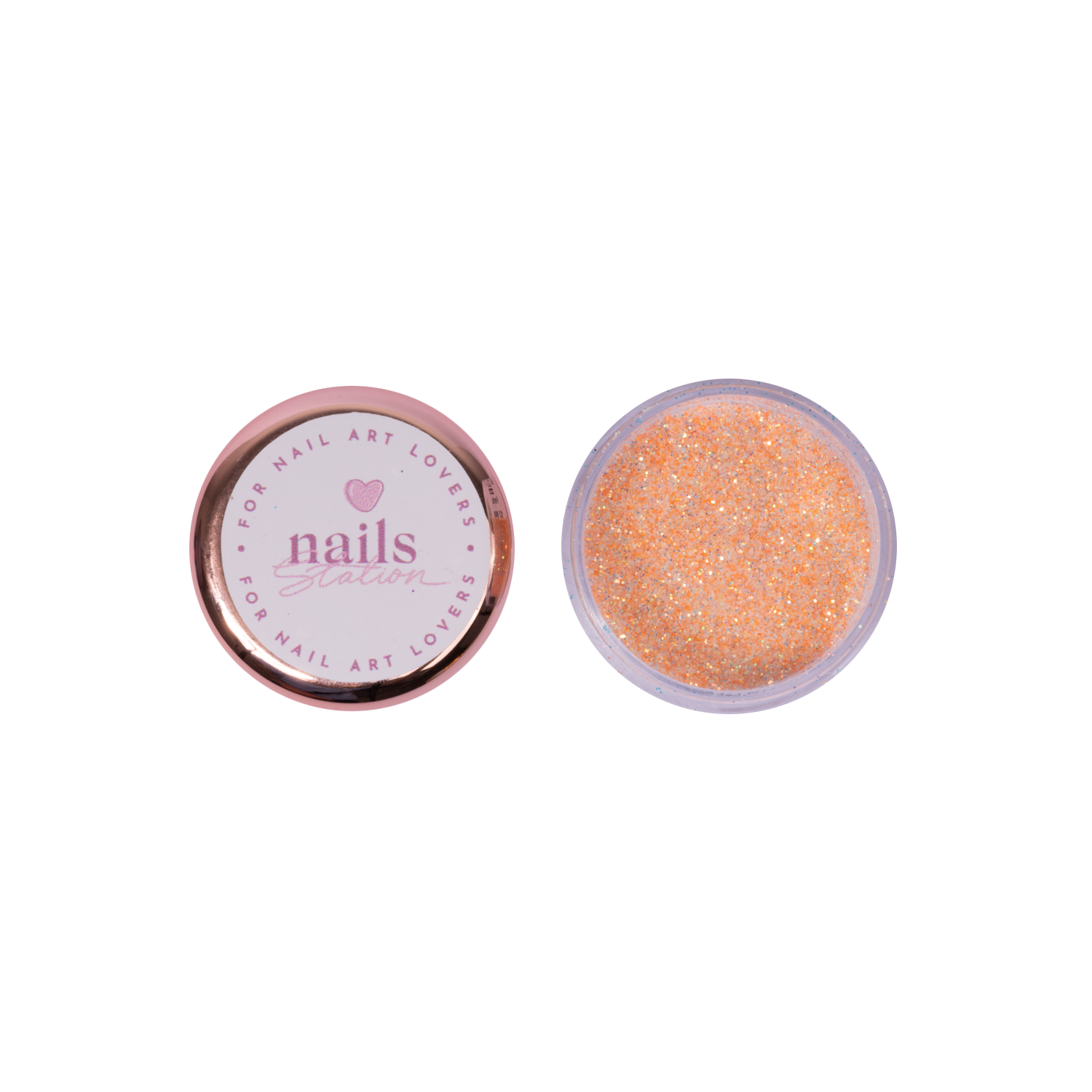 Tarro Glitter 10gr Mandarina
