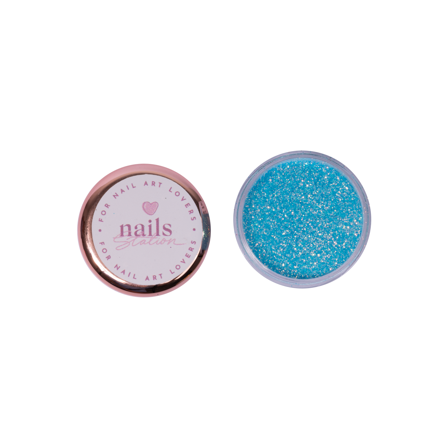 Tarro Glitter 10gr Azul