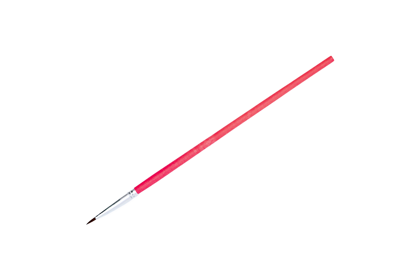 Pincel Rosado Madera 000
