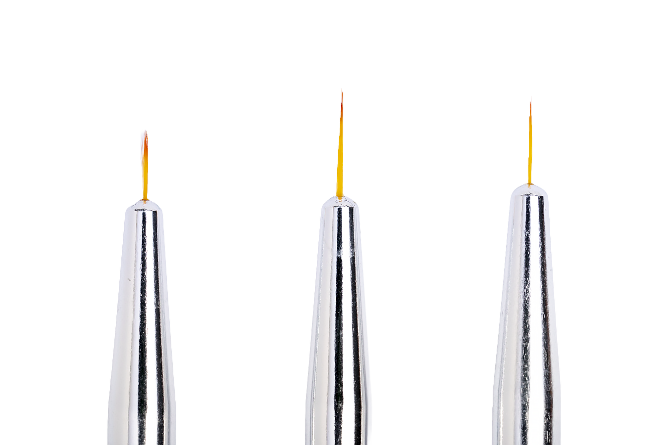 Trío pinceles liner de lujo