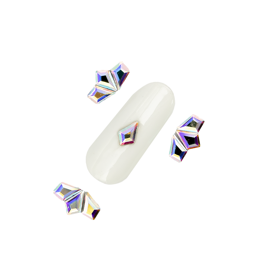 PAQUETE DE CENTROS DE CRISTAL COMETA AB X 10UD