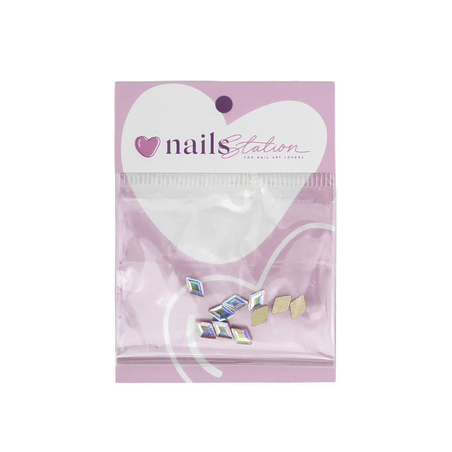 Paquete de Centros de Cristal Rombo x 10 unidades