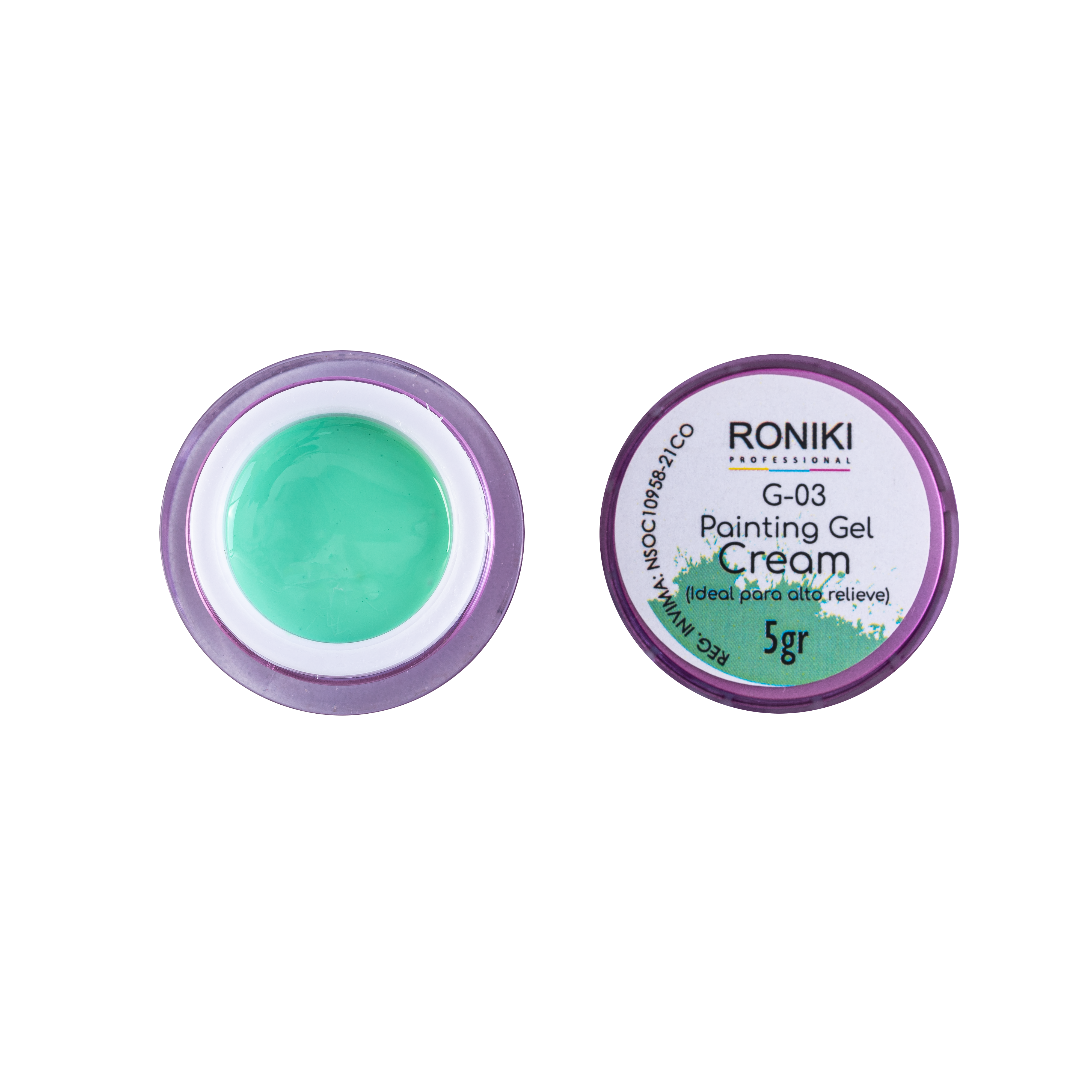 Cream Painting G-03 Roniki