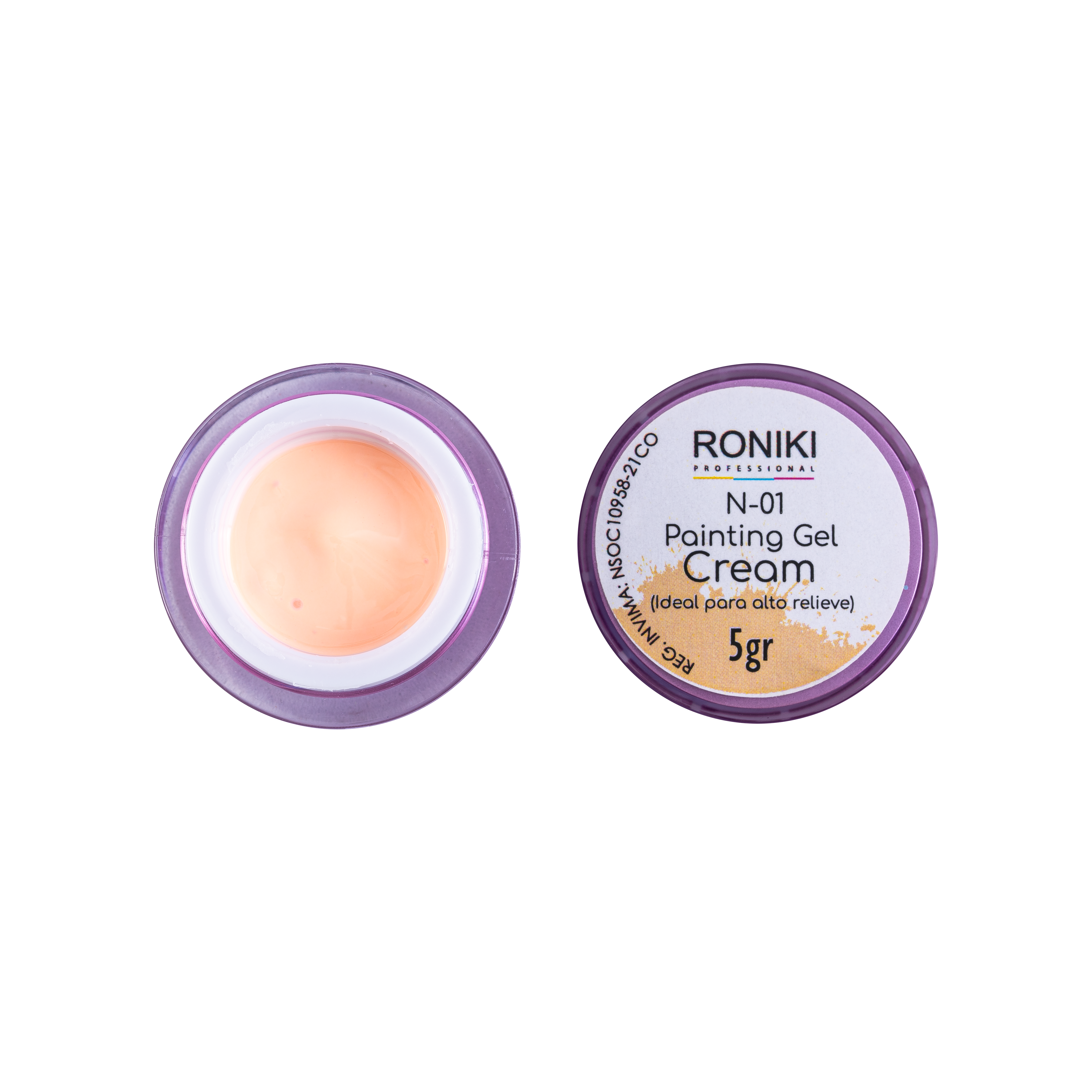 Cream Painting N-01 Roniki