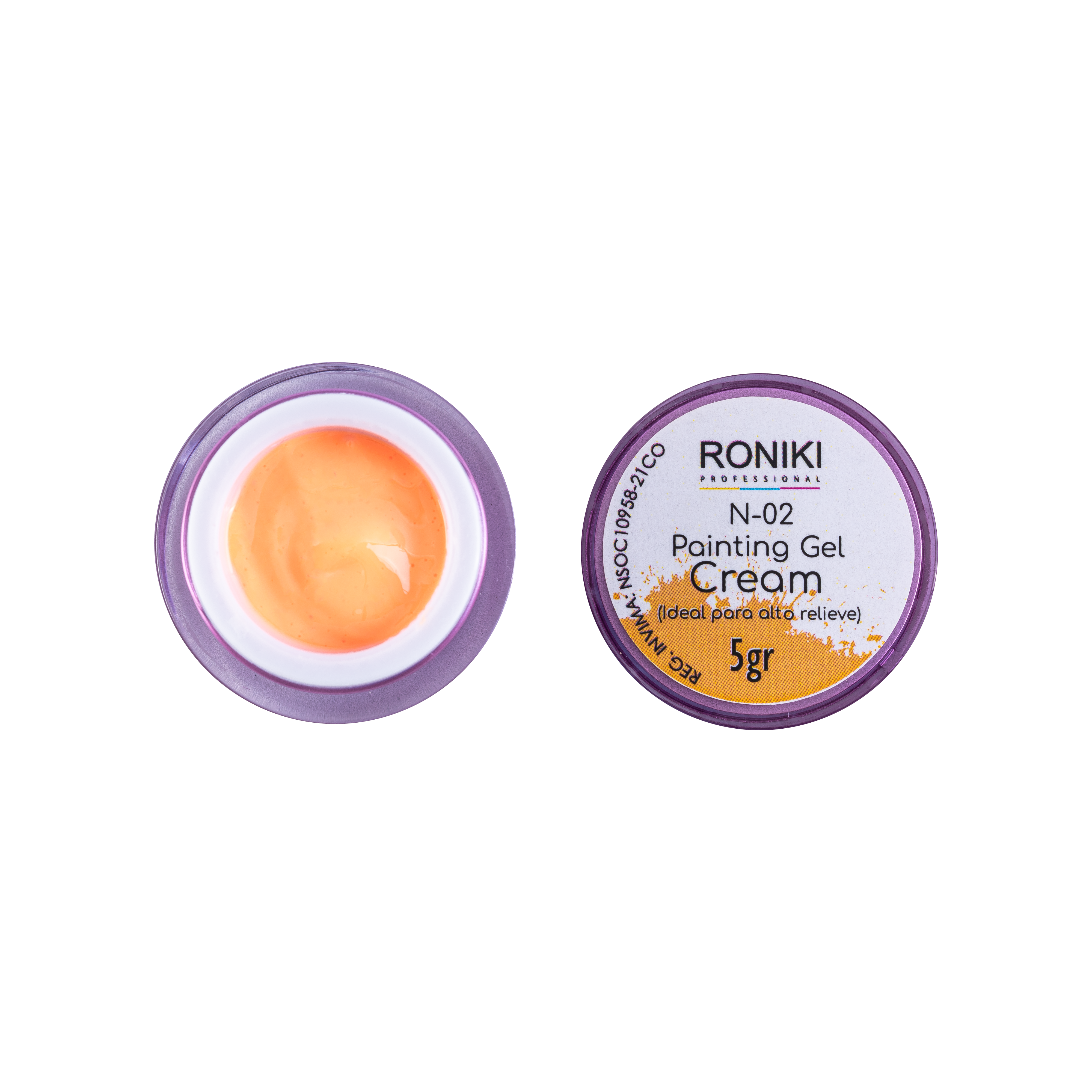 Cream Painting N-02 Roniki
