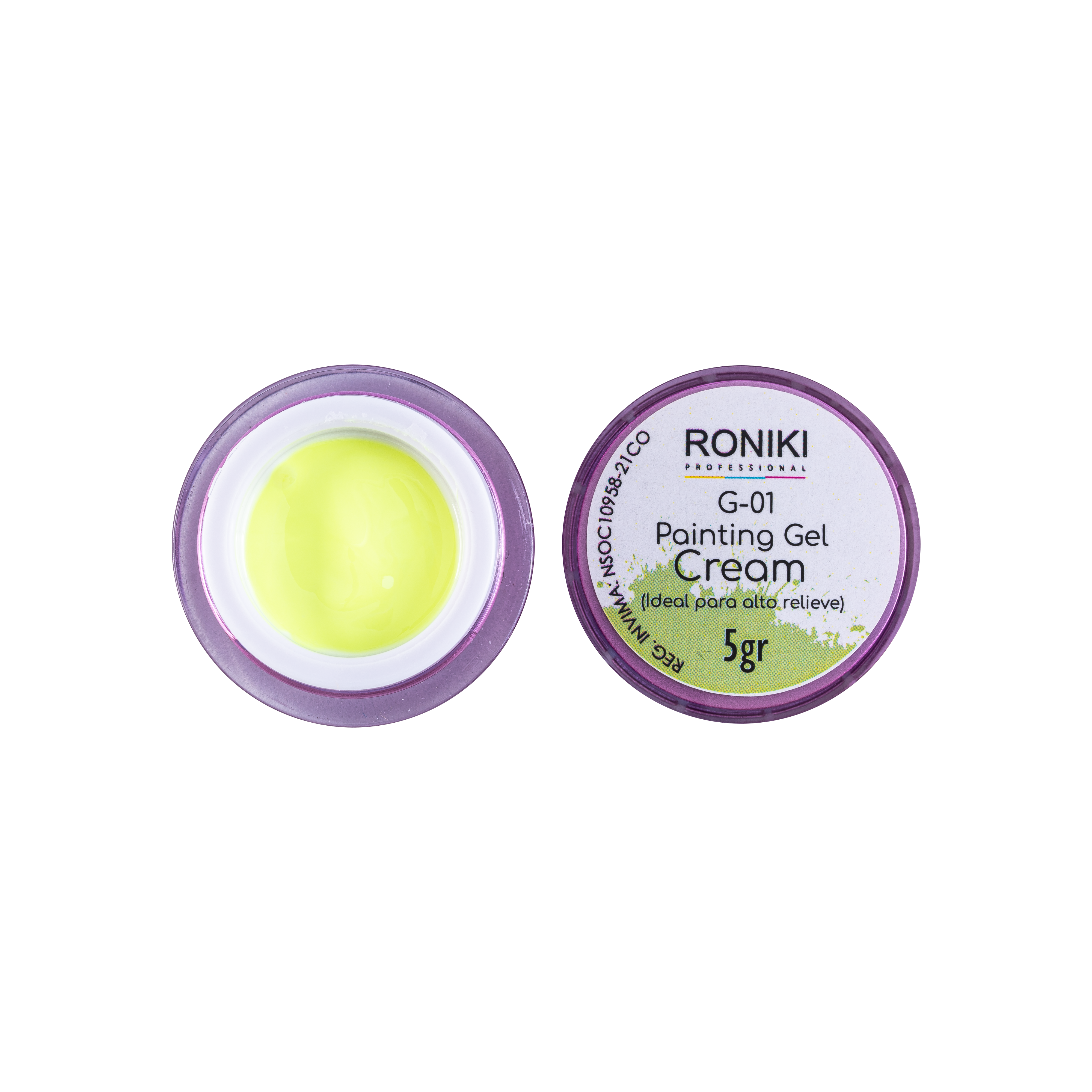 Cream Painting G-01 Roniki