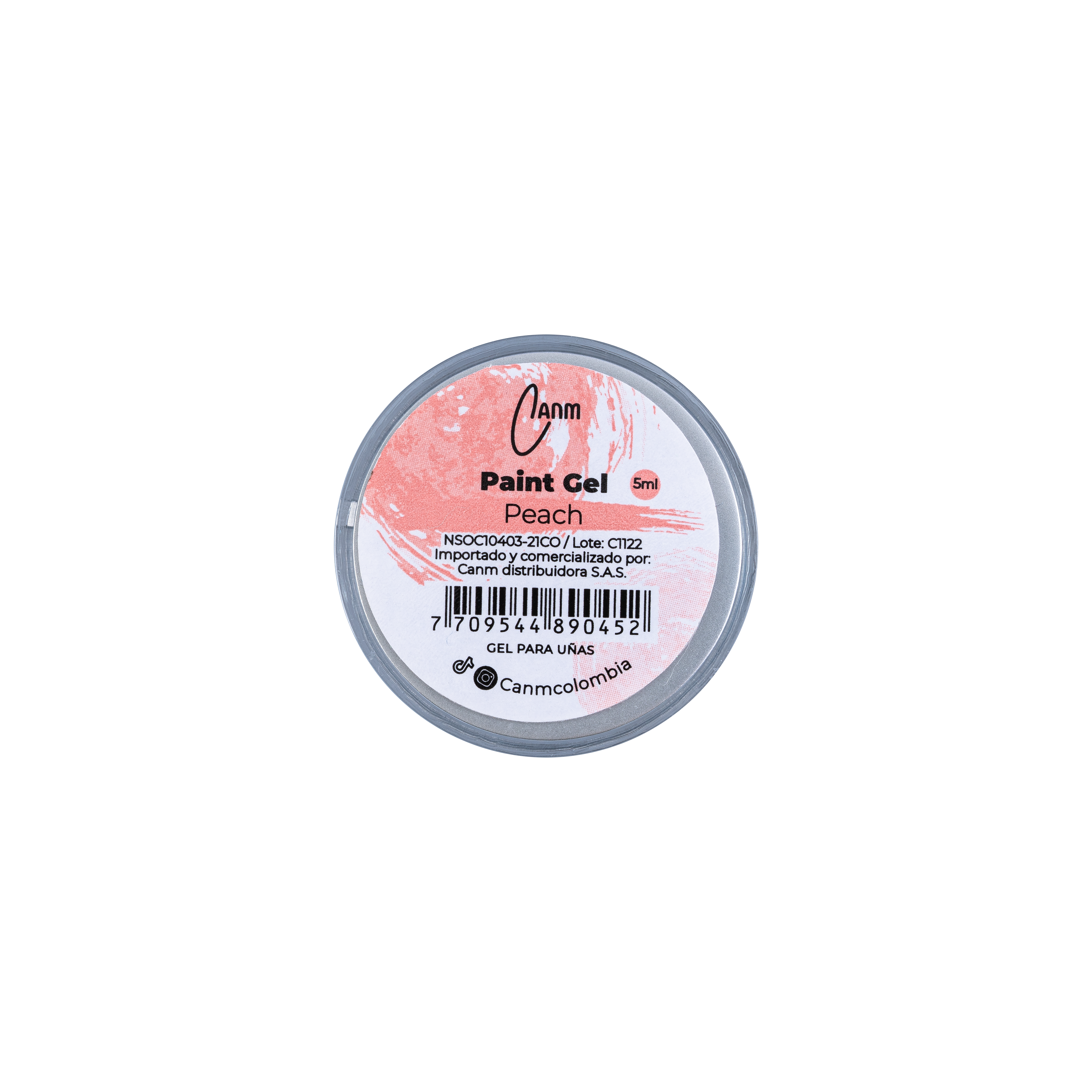 Painting Gel CANM Peach 5ml