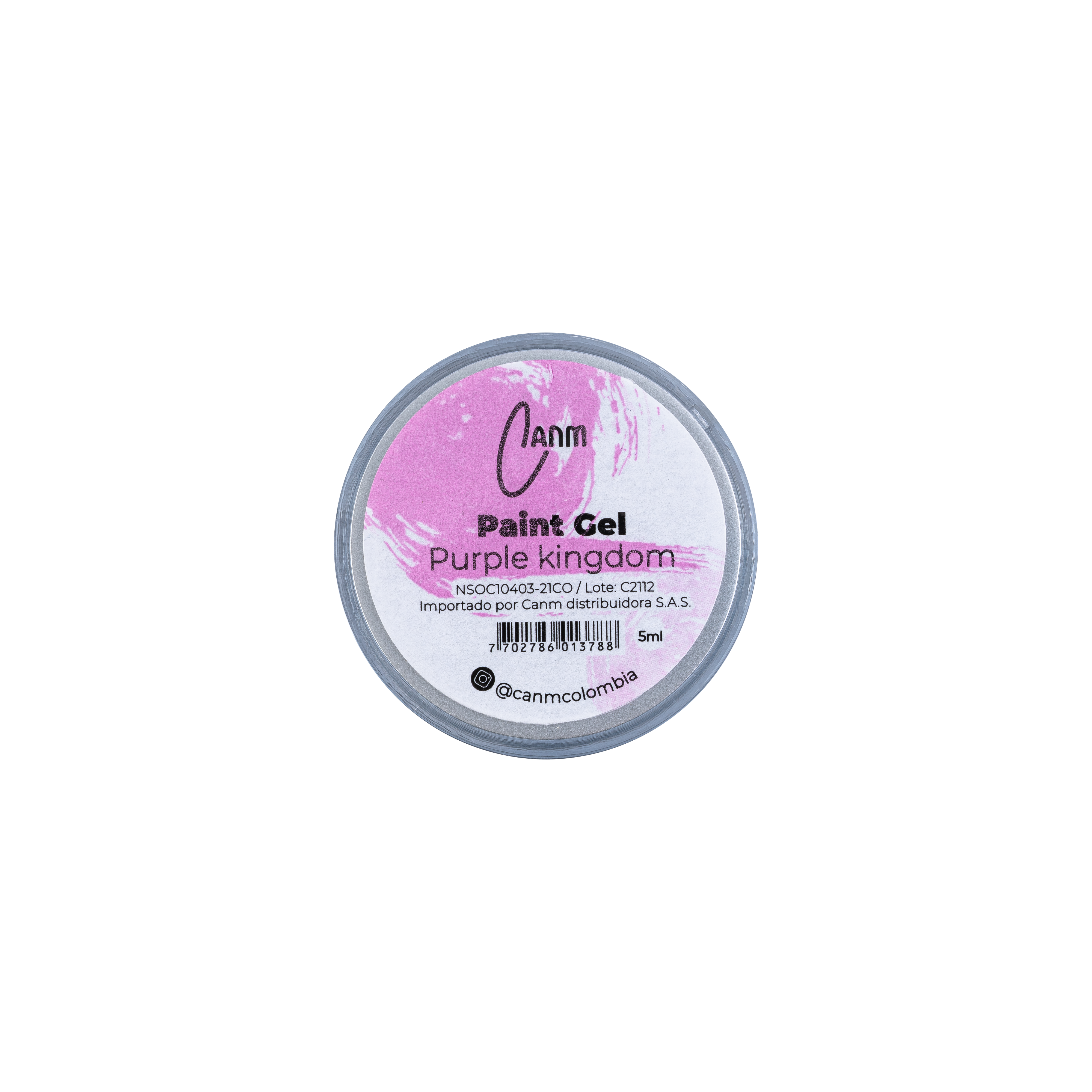 Painting Gel CANM Purple Kingdom 5ml