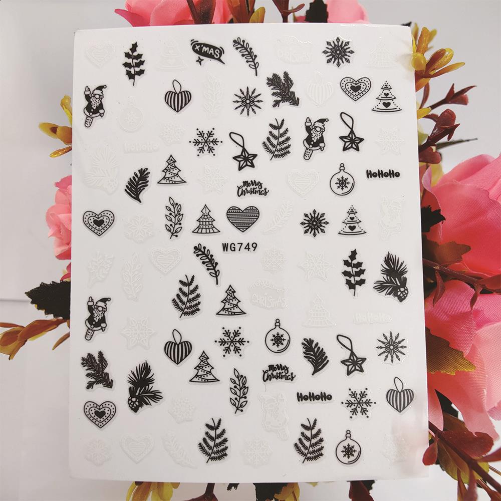 Sticker Navidad WG749
