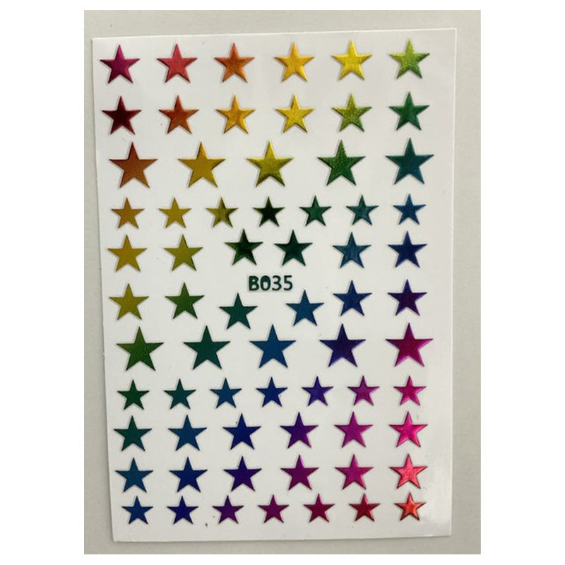 Sticker B035 Estrellas