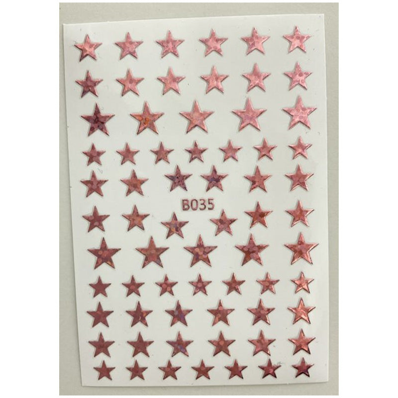 Sticker B035 Estrellas