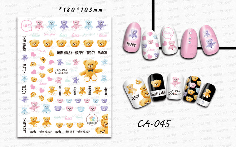 Sticker CA-045 Osos