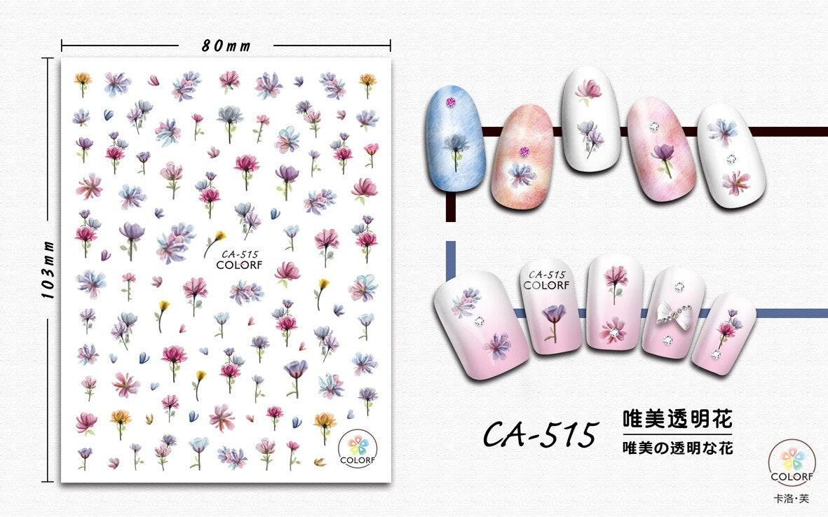 Sticker CA-515 Flores