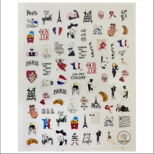 Sticker CA-741 Paris