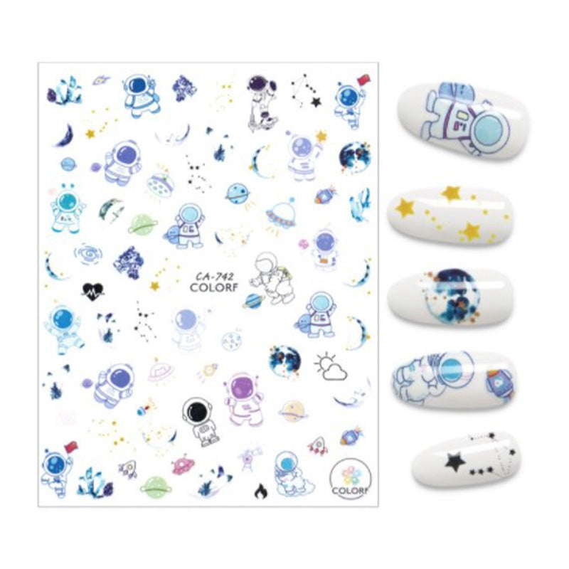 Sticker CA-742 Astronáutas