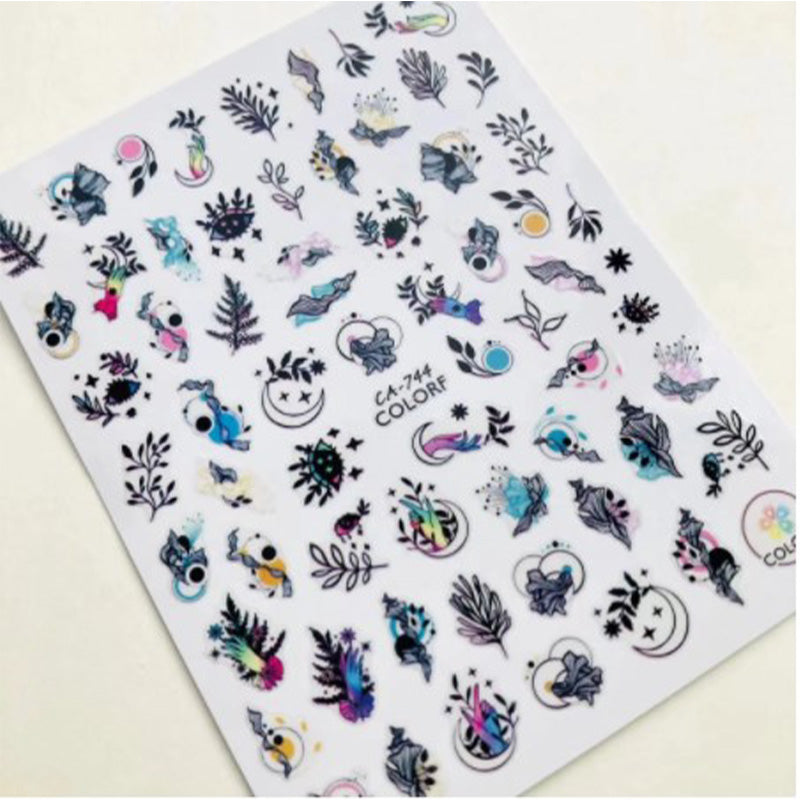 Sticker CA-744 Hojas