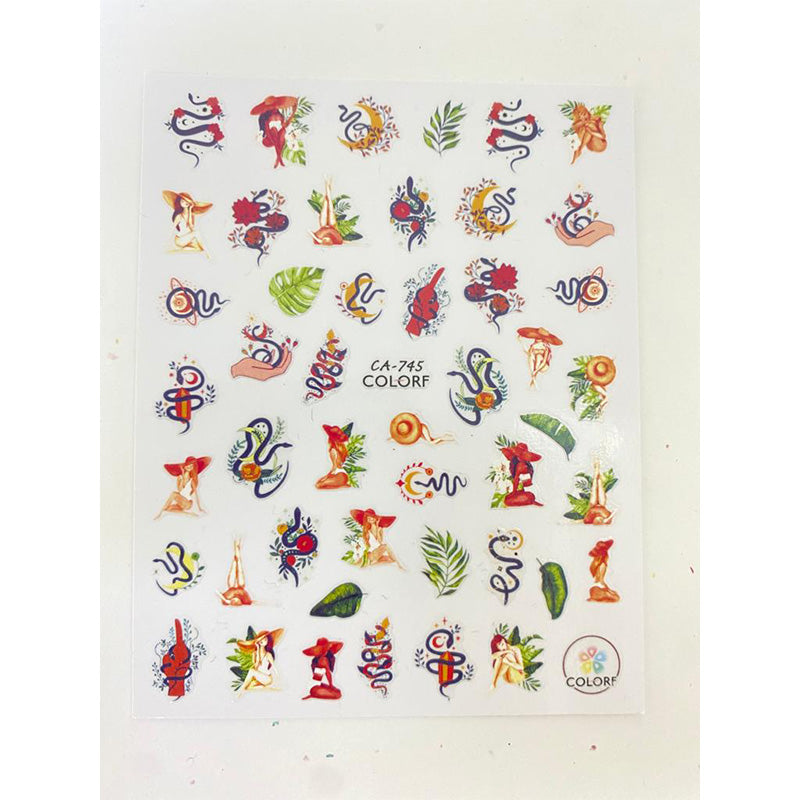 Sticker CA-745 Culebras