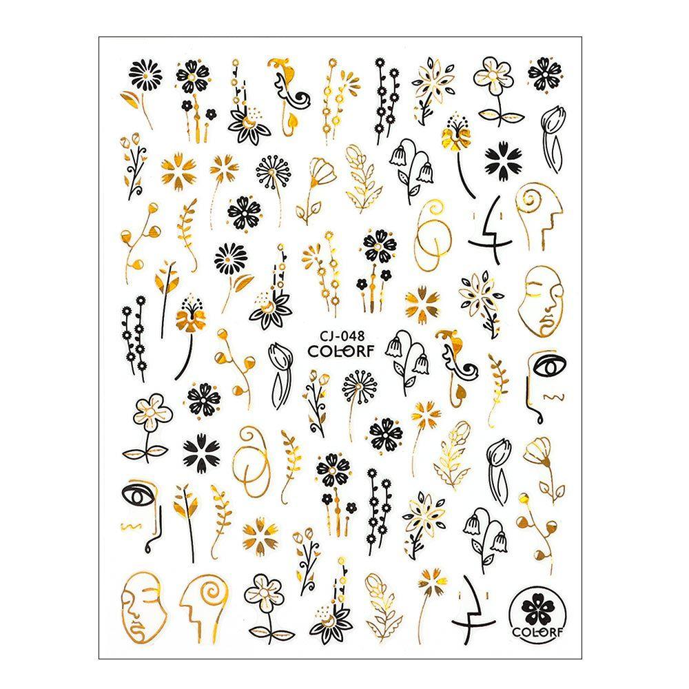 Sticker CJ-048 Flores