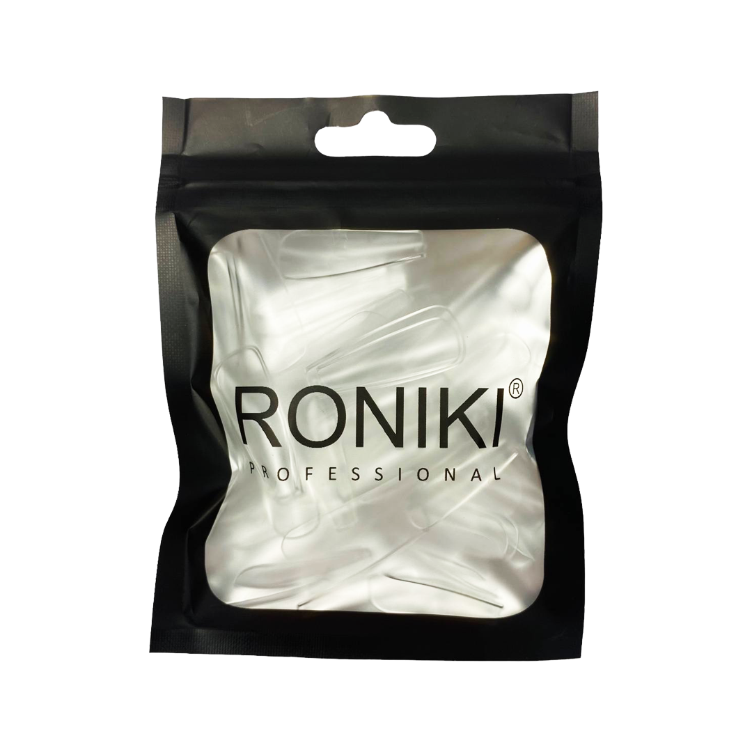 Bolsa Soft Gel Tips Coffin Médium 60 uds Roniki