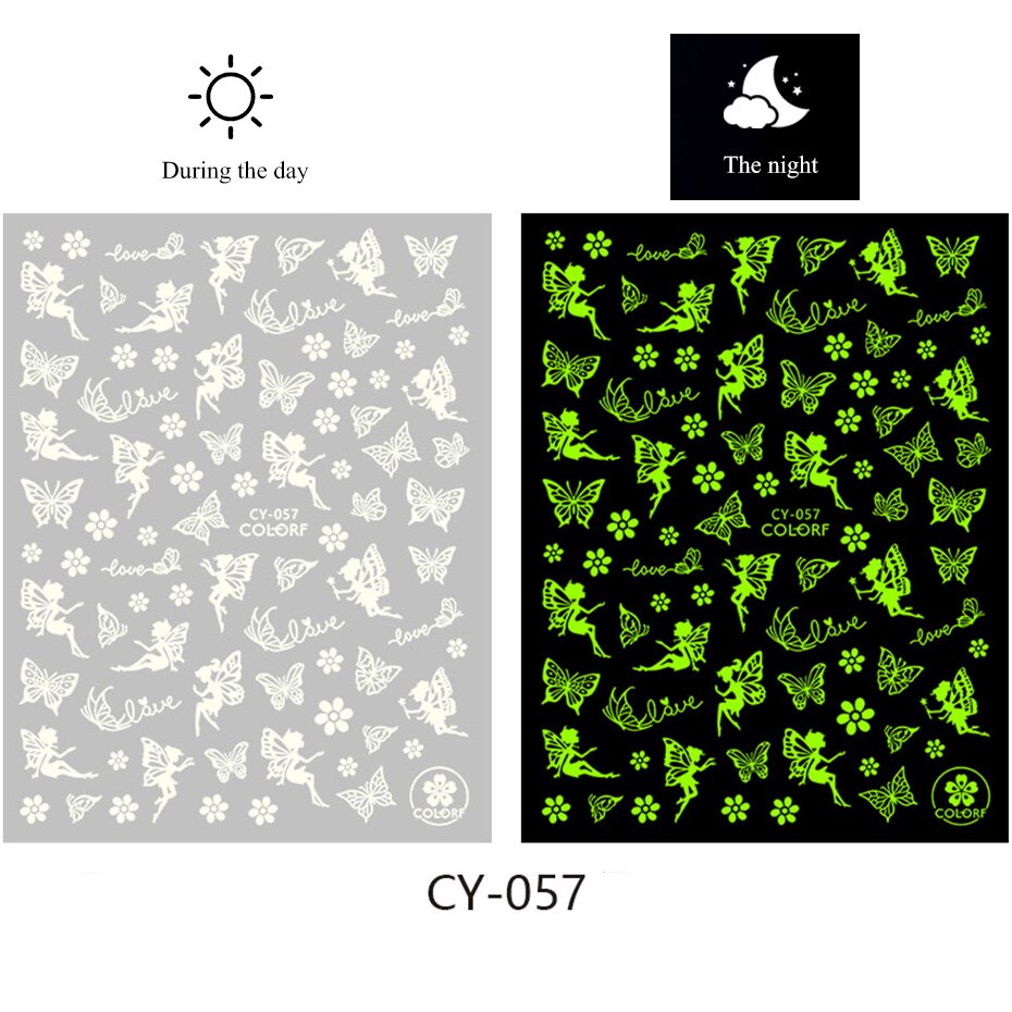 Sticker CY-057 Hadas y Mariposas