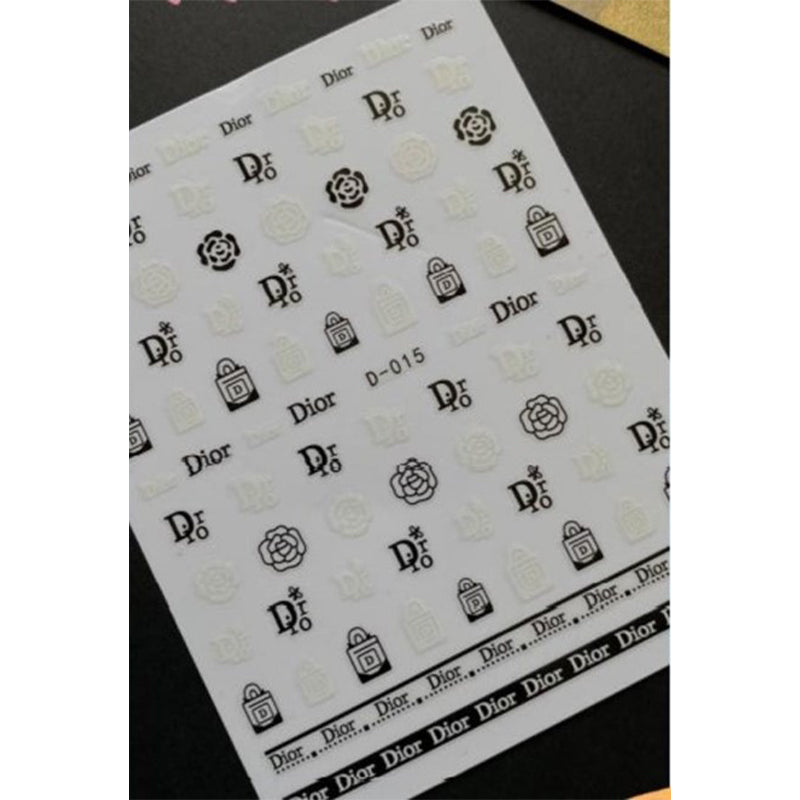 Sticker D-015 Marcas