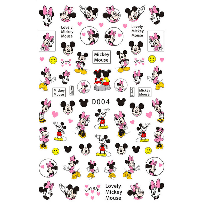 Sticker D004 Minnie Mouse