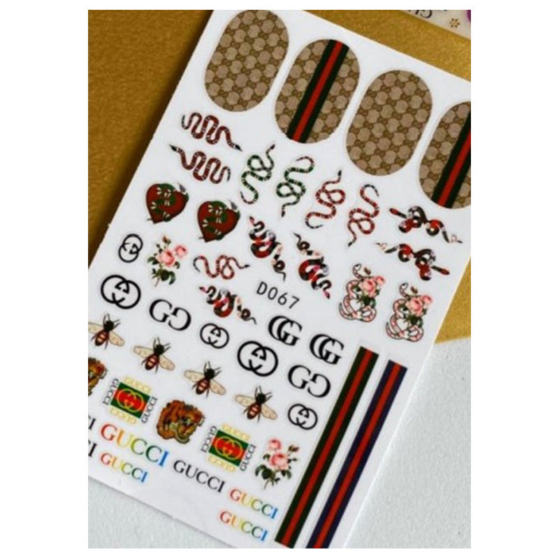Sticker D067 Marcas